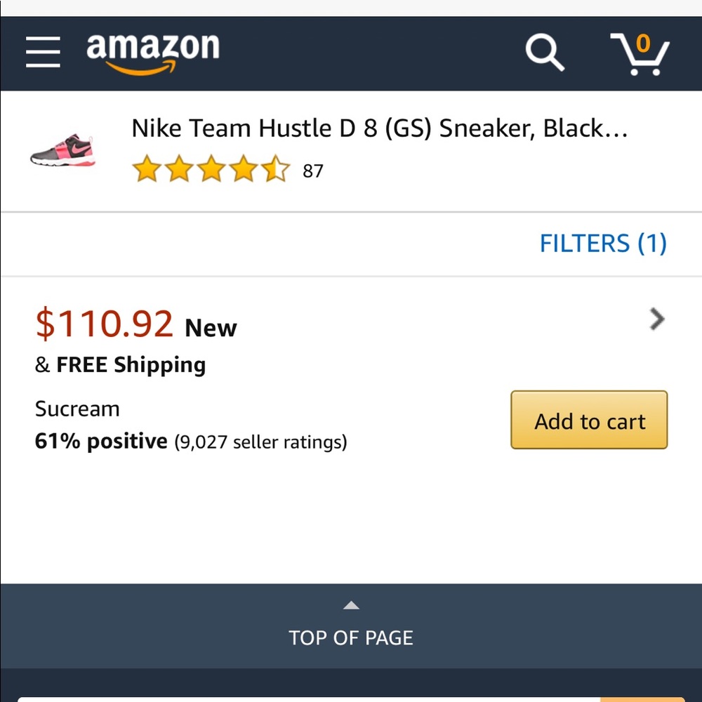 Kids Nike team hustle d 8 (gs) - Picture 2 of 2